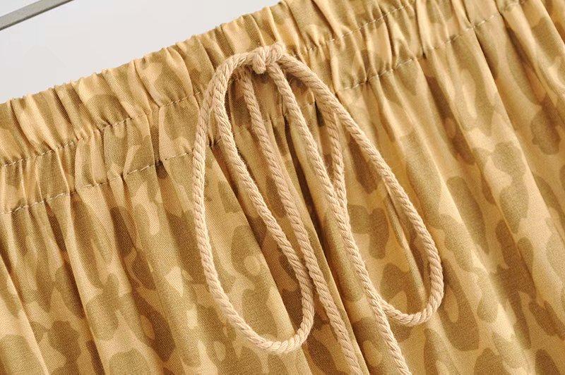 Boho Skirt, Hippie Skirts, Maxi Skirt, Gold Tiger