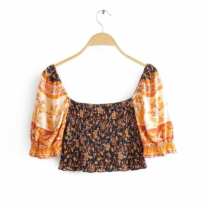 Boho Two Piece Set, Two Piece Skirt Set, Jasmine in Navy