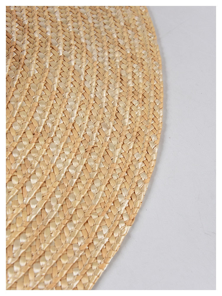 Boho Hat, Sun Hat,Beach Hat, Straw Hat, Brown Studio