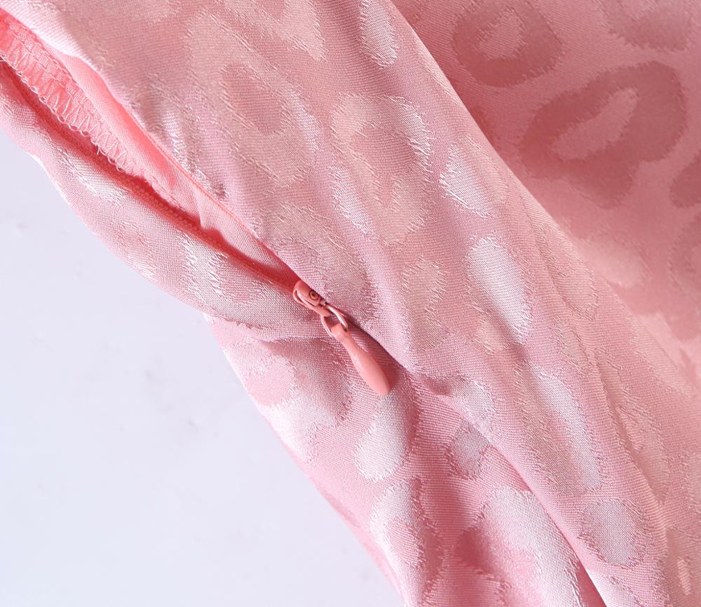 Boho Mini Dress Pink Mabel