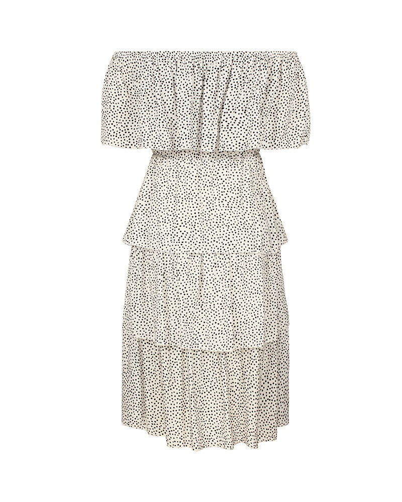 Boho Maxi Dress, Sundress, Sadie Ruffle in White