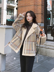Boho Winter Coat, Fur Coat, Faux Fox Fur, Sachie