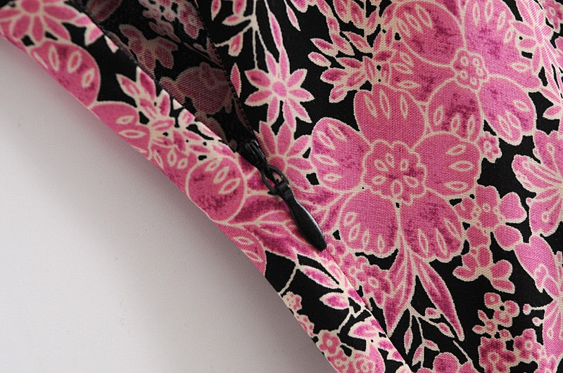MaxiDress, Boho Dress, Strappy Sundress, Pink Vine