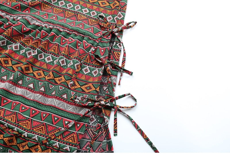 Boho Skirt, Hippie Skirts, Maxi Skirt, Green Herb