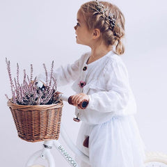 Boho Bag, Kid Bag, Rattan Bag, Mini Wicker Basket Bag, Lilli Brown