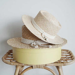 Boho Hat, Sun Beach Hat, Raffia Bucket Hat, Zoe White Rope