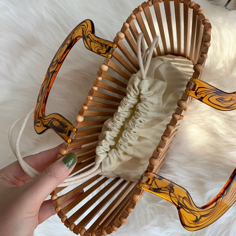 Boho Bag, Bamboo Bag, Baila Bag