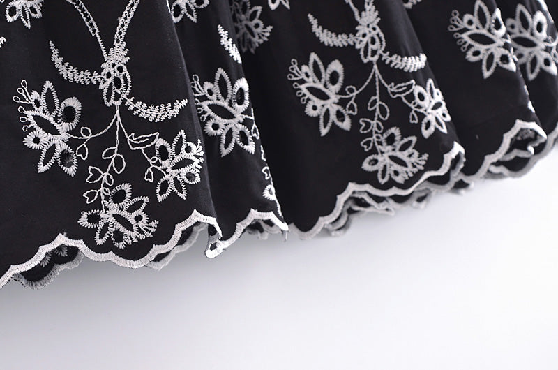 Boho Skirt, Hippie Skirts, Midi Skirt, Mariana in Lace White, Purple and Black