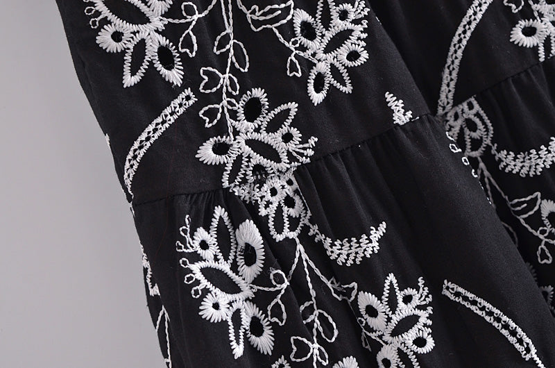 Boho Skirt, Hippie Skirts, Midi Skirt, Mariana in Lace White, Purple and Black