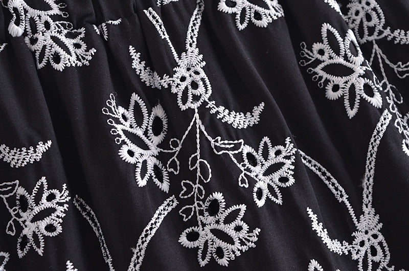 Boho Skirt, Hippie Skirts, Midi Skirt, Mariana in Lace White, Purple and Black
