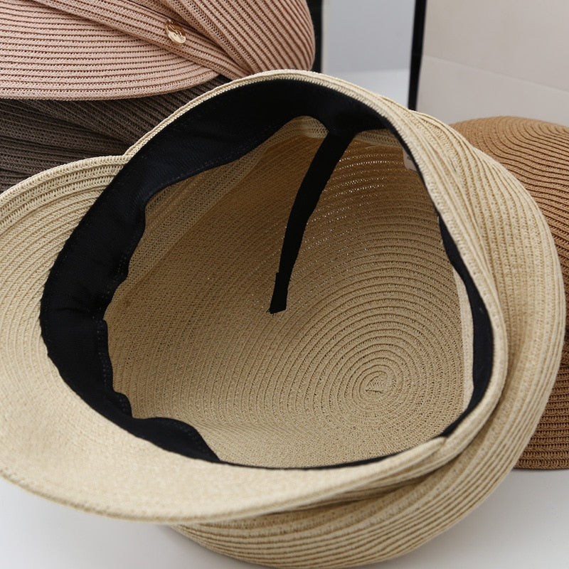 Boho Hat, Wool Sailor Cap, Manon in Black, Beige, and Ivory