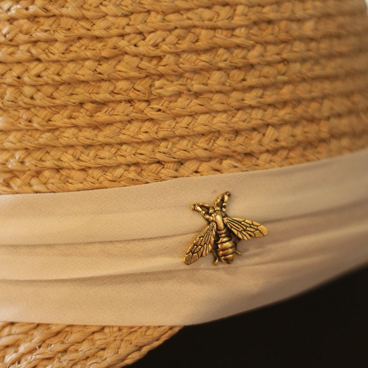 Boho Hat, Sun Hat, Beach Hat, Straw Hat, Baseball Cap, Black and White Ribbon