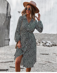 Boho Midi Dress, Sundress, Layla Black