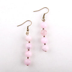 Boho Earrings, RH Dangle Earrings, 3 Balls