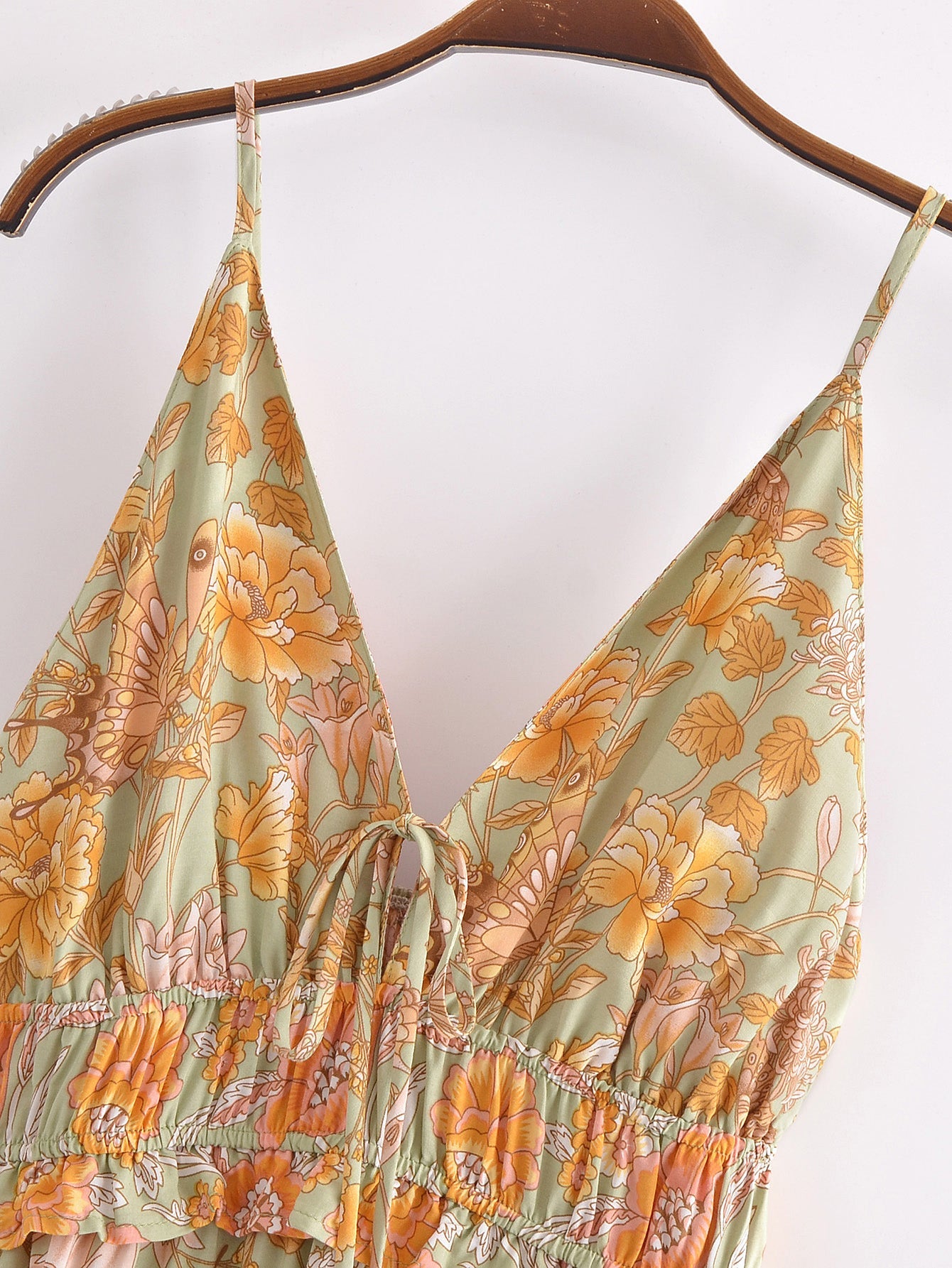 Boho Maxi Dress - Strappy - Elliana Amaryllis - Bohemian Style