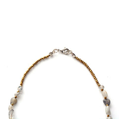 Boho Necklace, Labradorite Chokers Chakra
