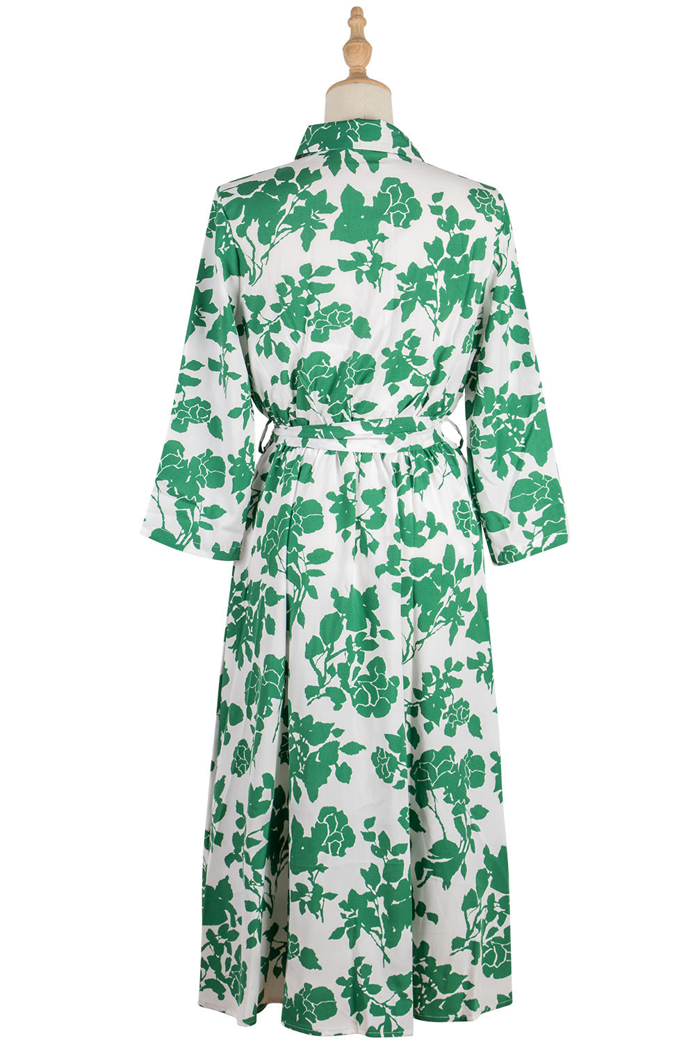 Boho Midi Dress, Shirt Dress Evangeline