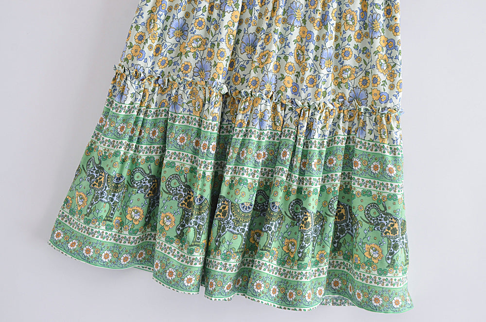 Boho Skirt, Hippie Skirts, Maxi Wrap Skirt, Anna Elephant