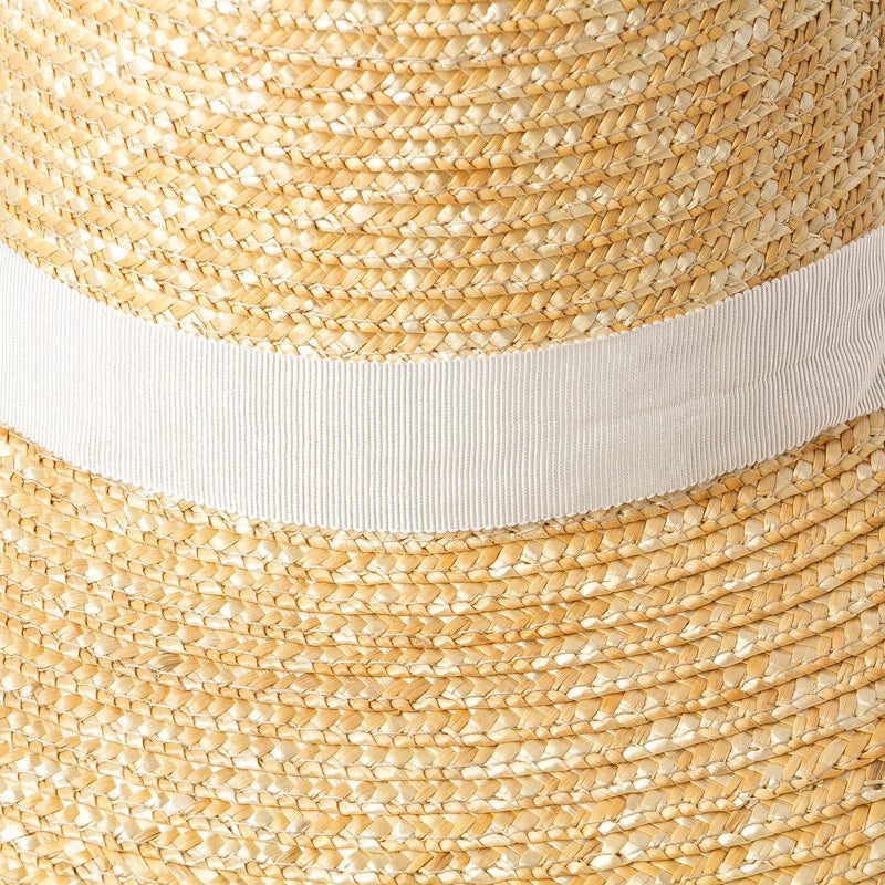 Boho Hat, Sun Hat, Beach Hat, Wide Brim Straw Hat, Emilia Vintage Hat