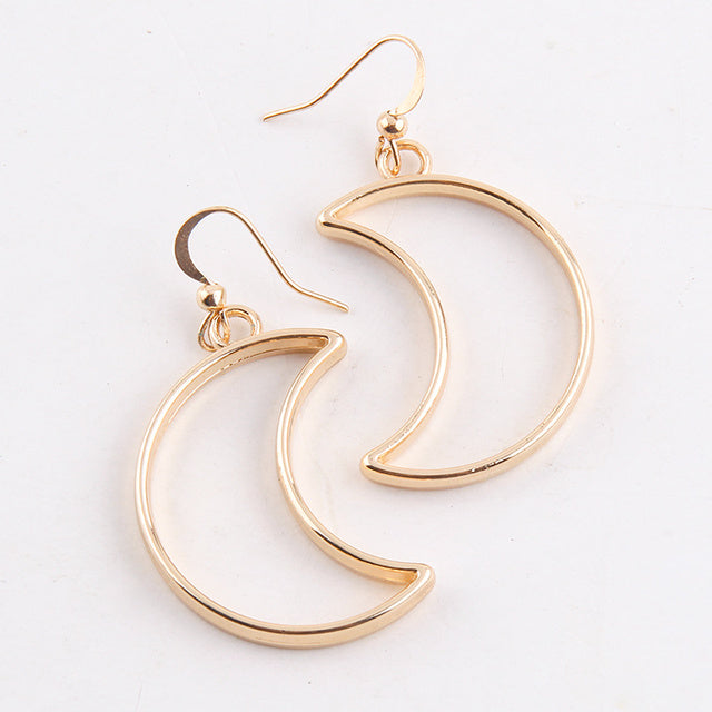 Boho Earrings, RH Dangle Earrings, Heart Loop