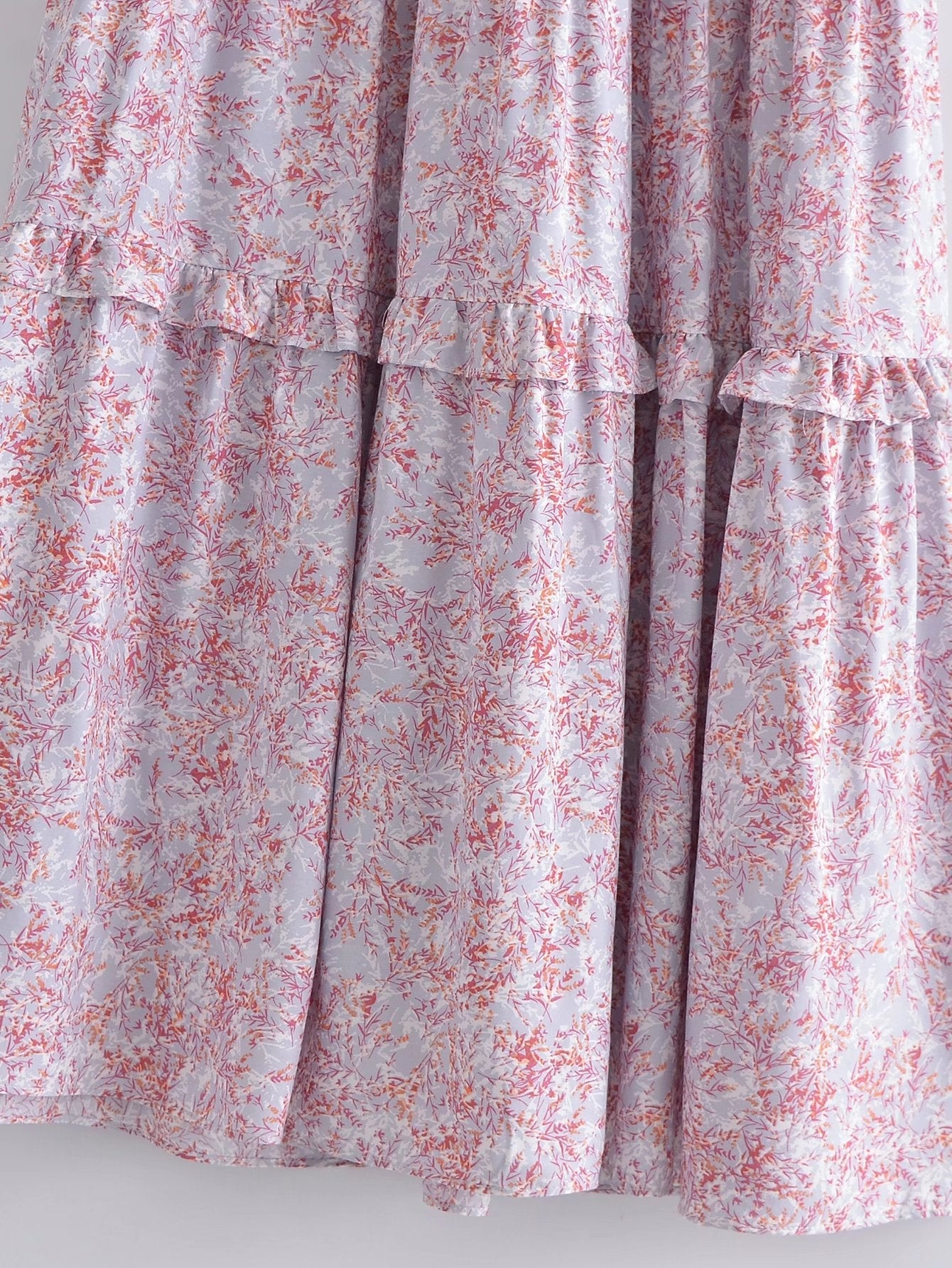 Boho Midi Dress, Smock Sundress, Bartley