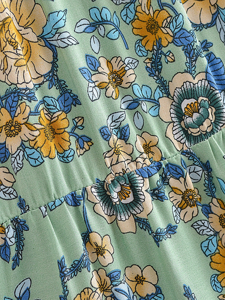 Boho Skirt, Hippie Skirts, Maxi Skirt, Elliana Green Kezia