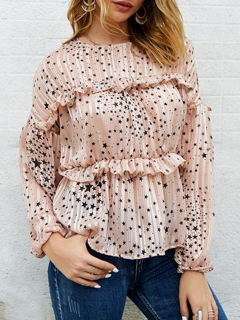 Seeing Stars Polka Dot Blouse