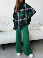 Women's Sets Fashion Printed Long Sleeve Trousers Two-Piece Suit