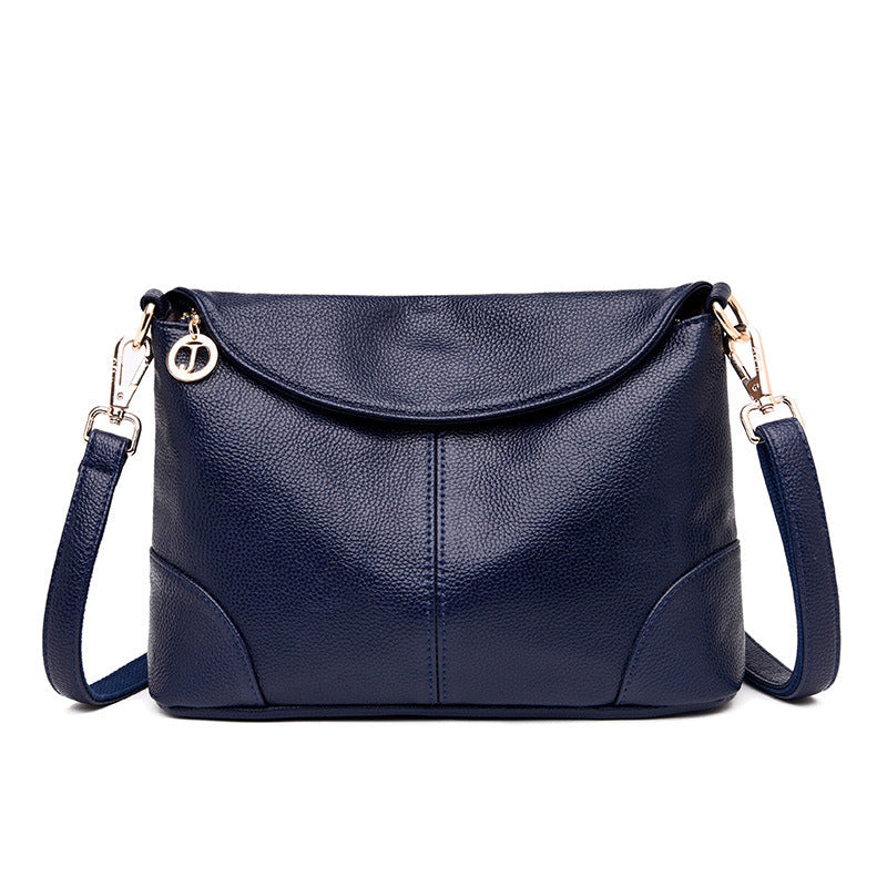 Female Fashion Shoulder Women Soft Leather Small Square Crossbody Bags