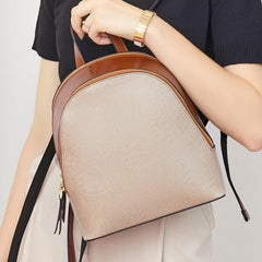 Women's Leather Cowhide Design Backpacks