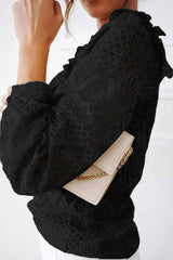 Fashion Sweet Solid Patchwork O Neck Tops(3 Colors)