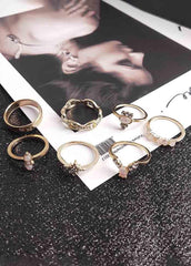 Bohemian Style Ring Set