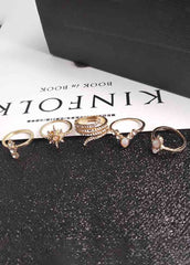 Bohemian Style Ring Set
