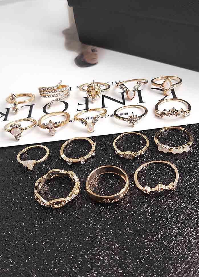 Bohemian Style Ring Set