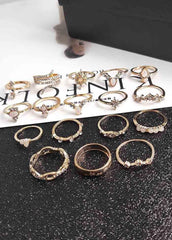 Bohemian Style Ring Set