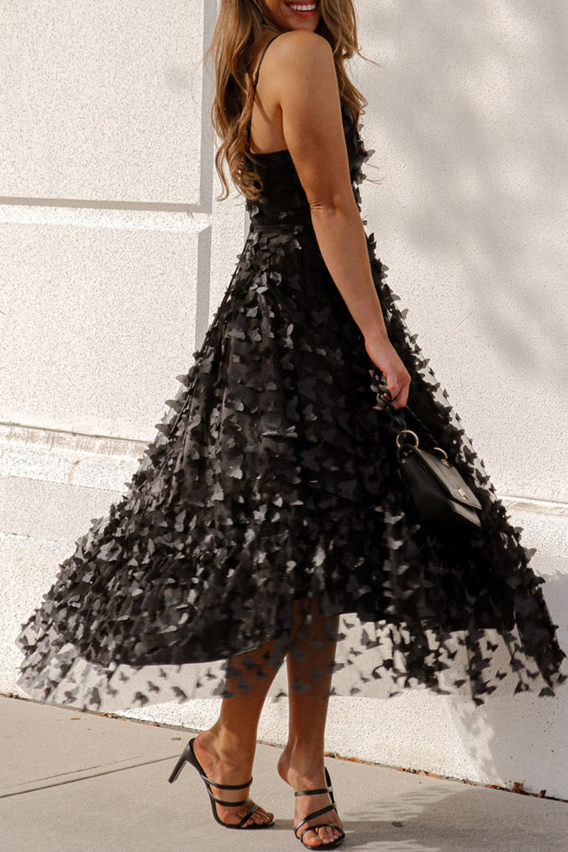Celebrities Elegant Solid V Neck A Line Dresses