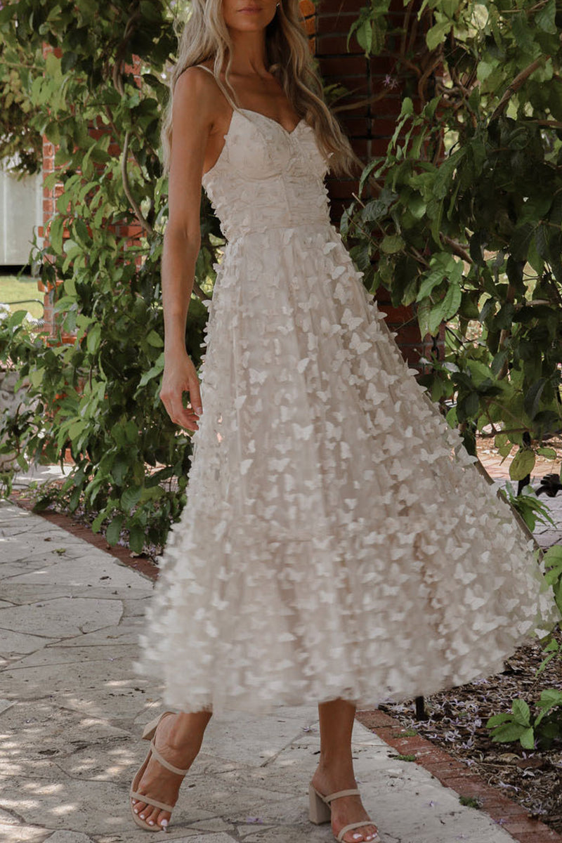 Celebrities Elegant Solid V Neck A Line Dresses