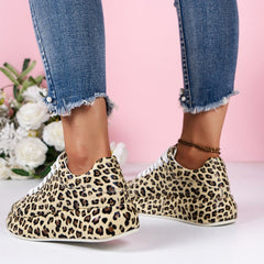 Casual Sportswear Daily Patchwork Printing Round Comfortable Out Door Sport Shoes