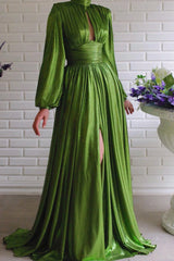 Elegant Solid Contrast Princess Dresses(8 Colors)