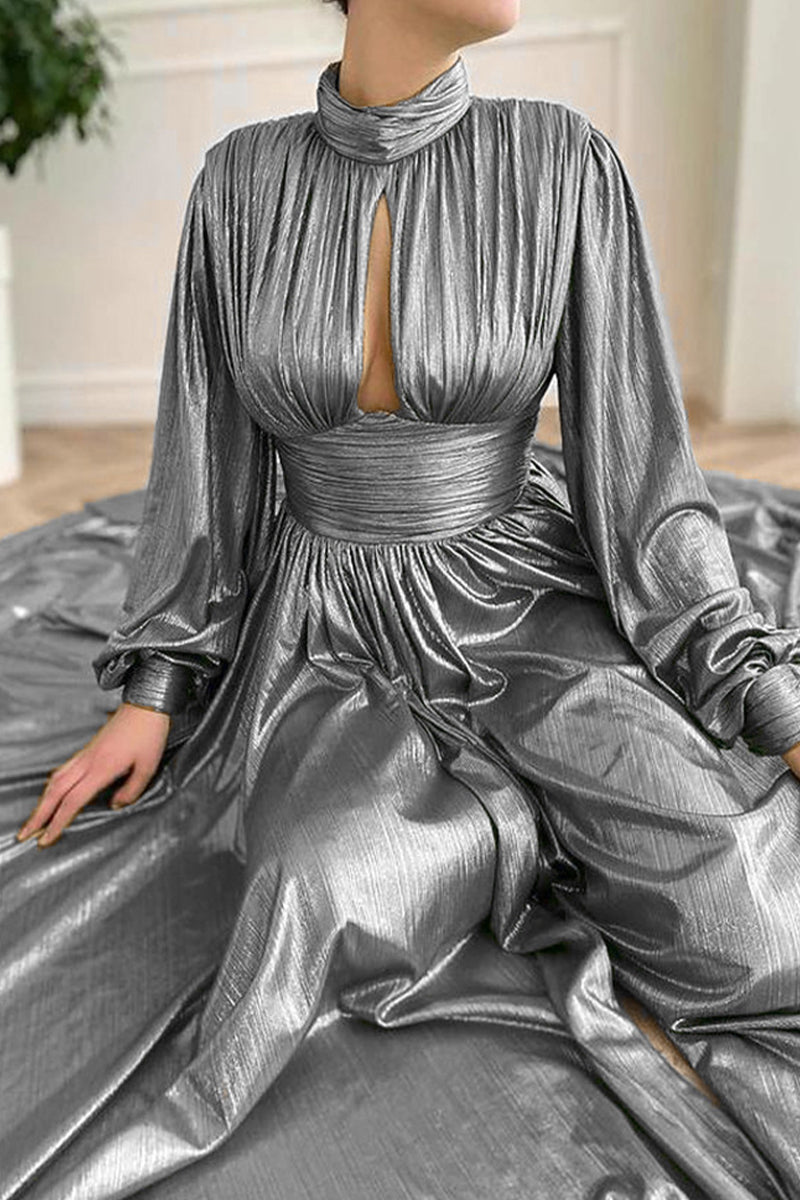 Elegant Solid Contrast Princess Dresses(8 Colors)