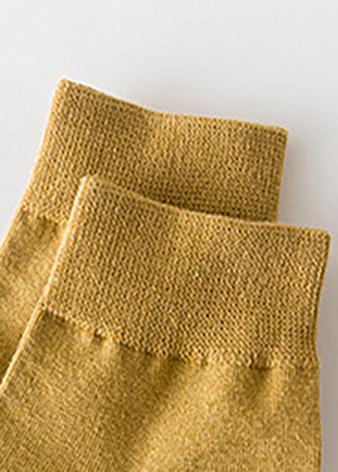 Comfortable Solid Color Women's Socks