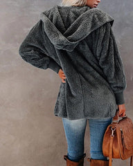 Faux Shearling Shaggy Oversized Teddy Coats