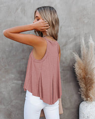 Casual V Neck Sleeveless Loose Cami Tank Tops