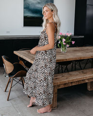 Spaghetti Strap Jumpsuit Loose Baggy Wide Leg Long Pants Tie-dye Rompers