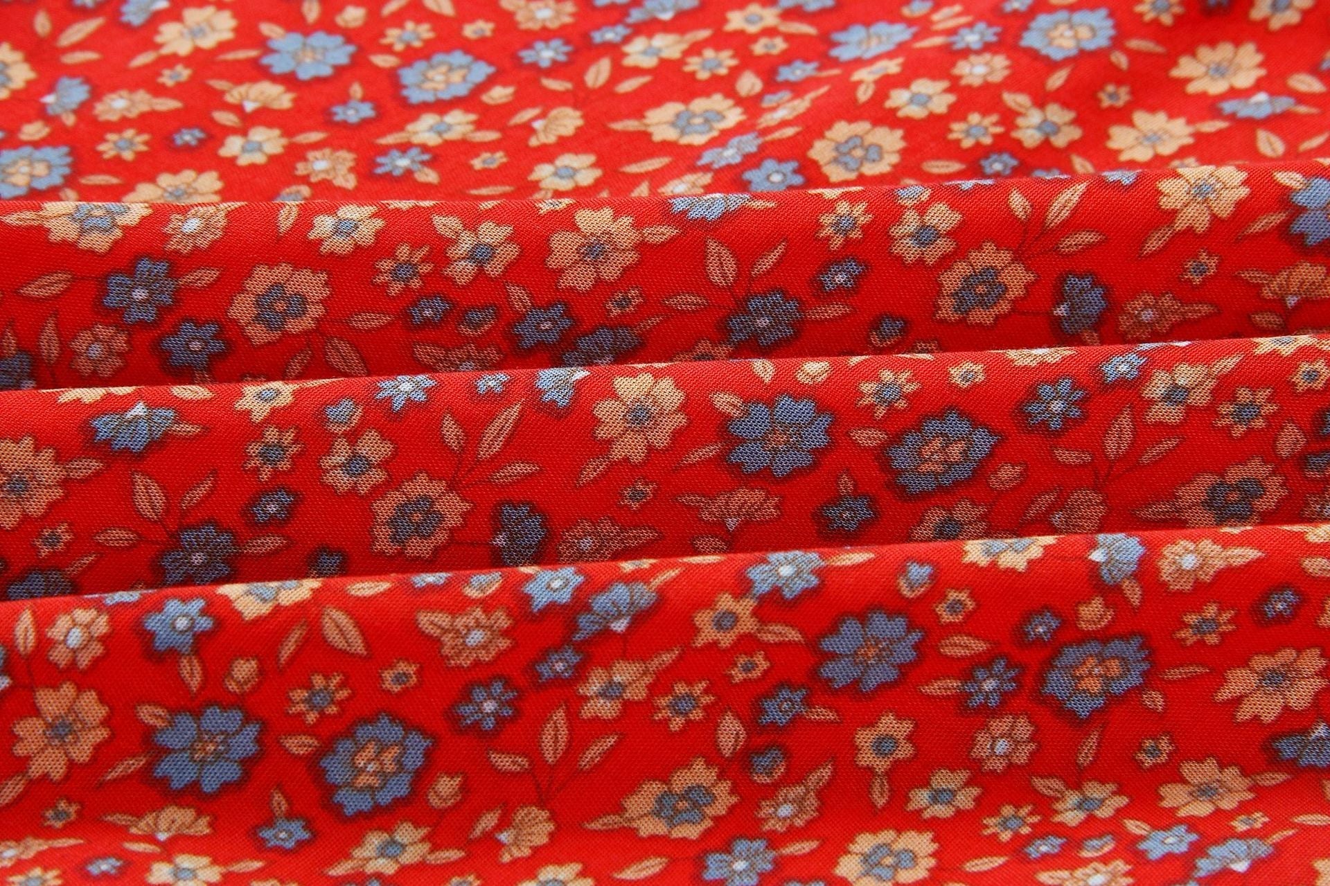 Floral Boho Casual Maxi Skirt