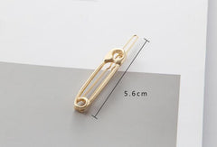 5 Pcs Alloy Hair Barrettes Hair Pins Decorative