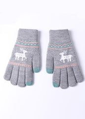 Elk Knitted Gloves