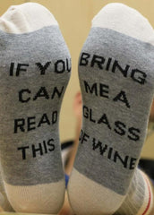 Letter Printed Socks