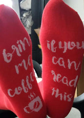 Letter Printed Socks