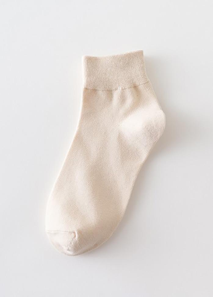 Comfortable Solid Color Women's Socks